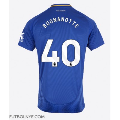 Camiseta Leicester City Facundo Buonanotte #40 Primera Equipación 2024-25 manga corta Camiseta Leicester City Facundo Buonanotte #40 Primera Equipación 2024-25 manga corta